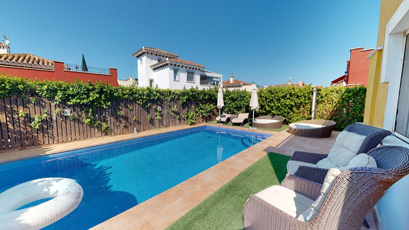 Pool Seating Area